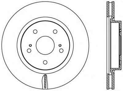 OPEN PARTS bdr244720 -  Тормозной диск